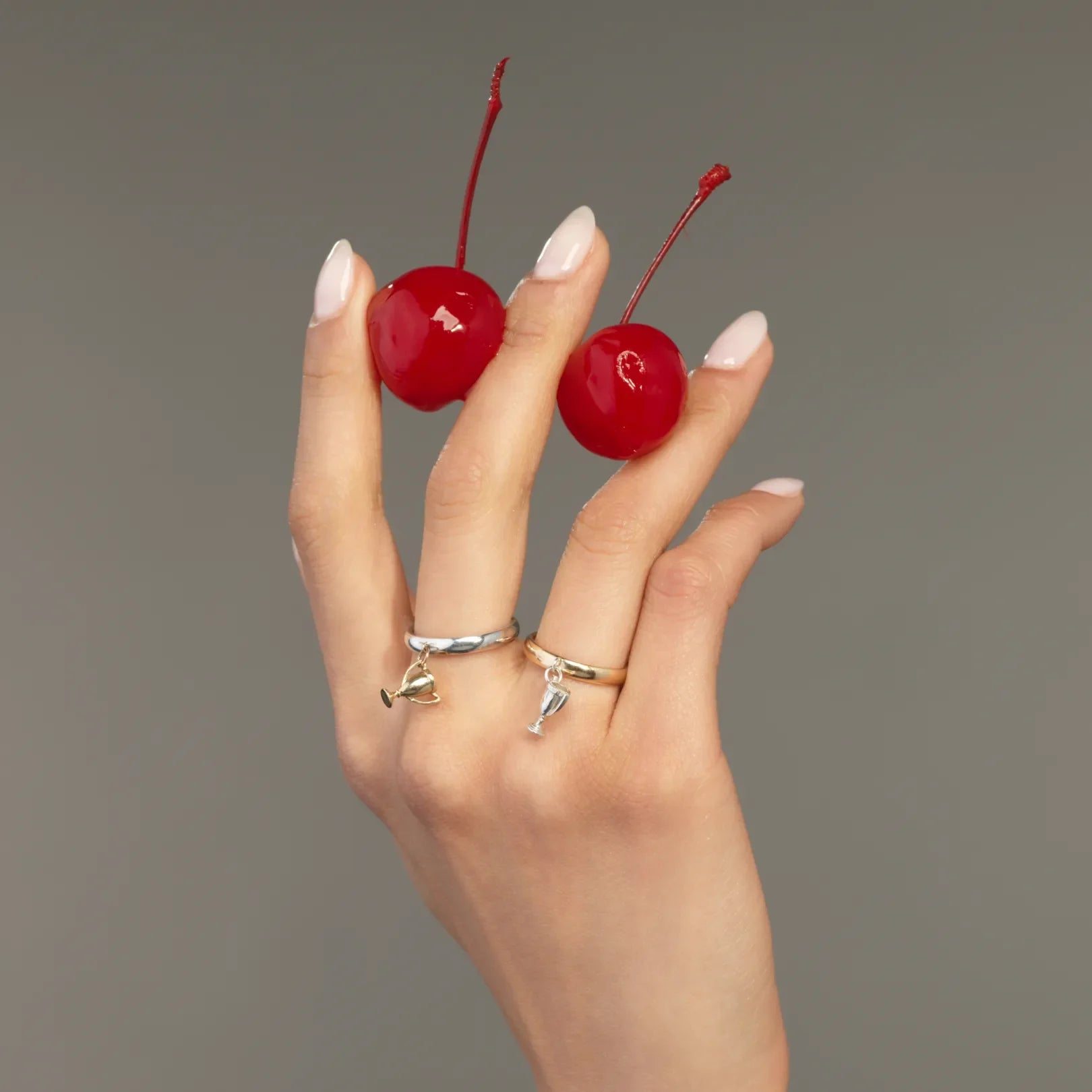 Gold Micro-Mini Trophy Ring