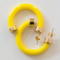 Mini Hoops - Yellow