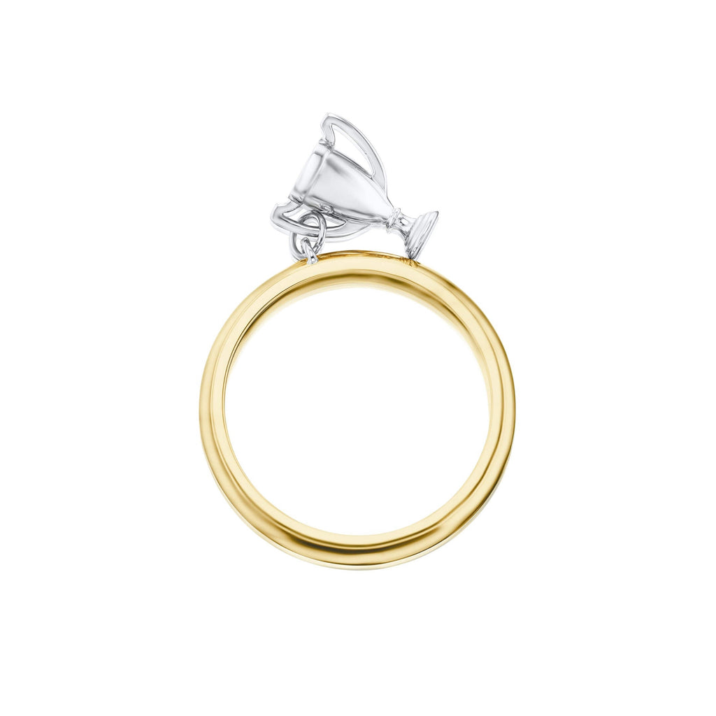 Silver Micro-Mini Trophy Ring