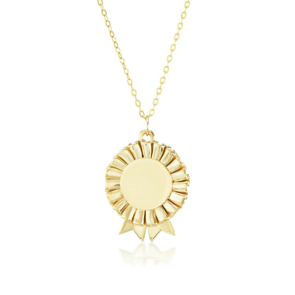 Nano Gold Ribbon Pendant