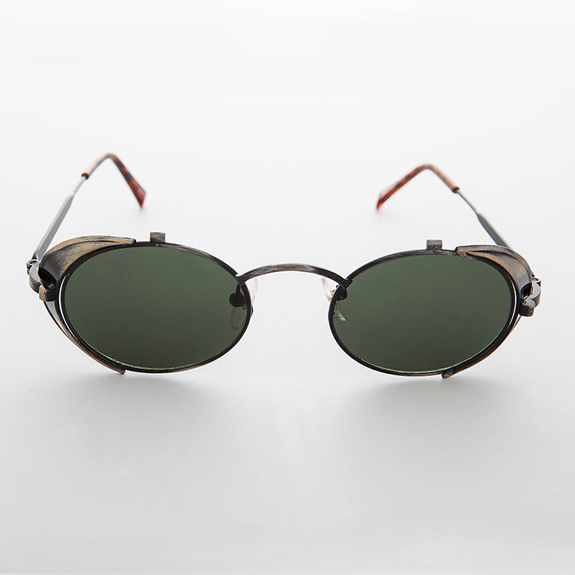 Steampunk Goggle Sunglass with Side Shields Vintage - Orson