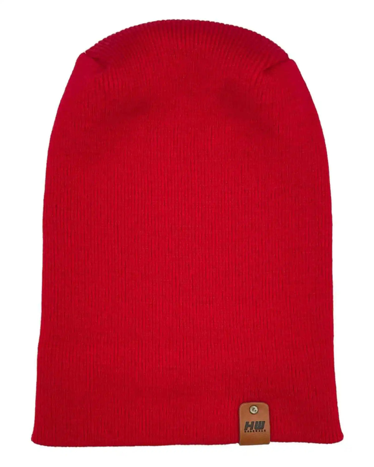 Patented H Stitch Cuffed Beanie, Scarlet Red