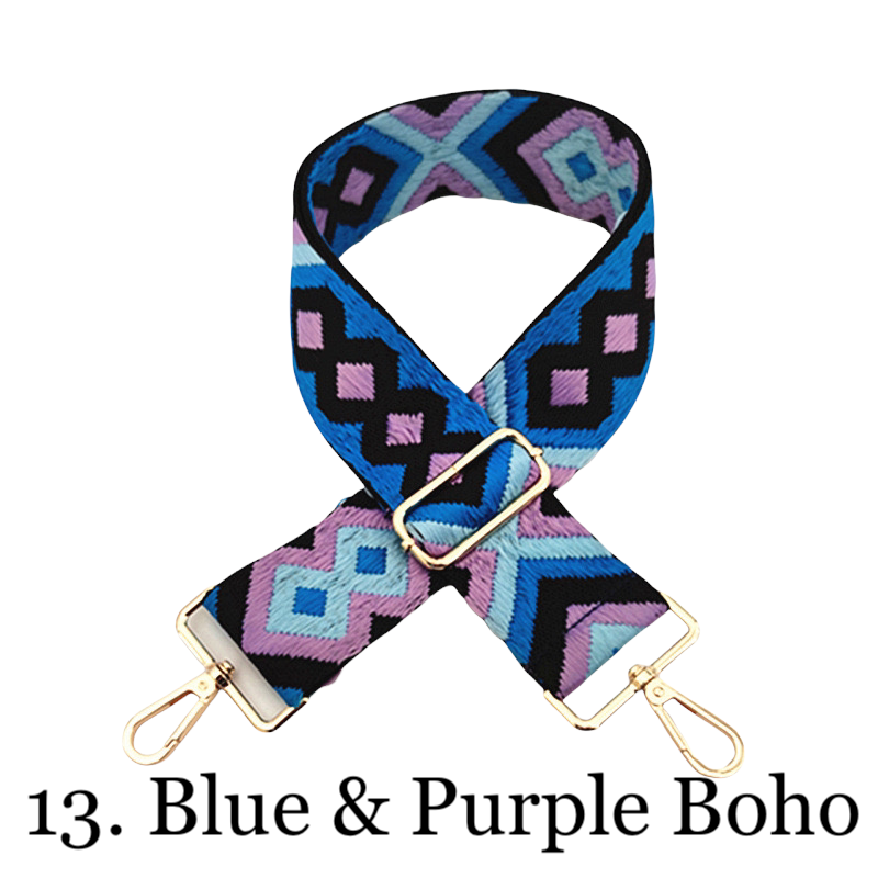 Vegan Suede Crossbody Bag (BLACK) - Pick Your Strap