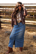 Garden Gate Cowgirl Skirt