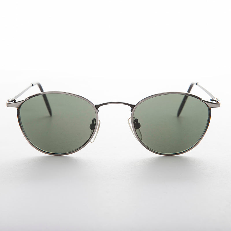 Round Metal Polo Schoolboy Classic Vintage Sunglass - Rory