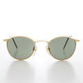 Round Metal Polo Schoolboy Classic Vintage Sunglass - Rory