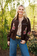 Nana's Rose Garden Sweater