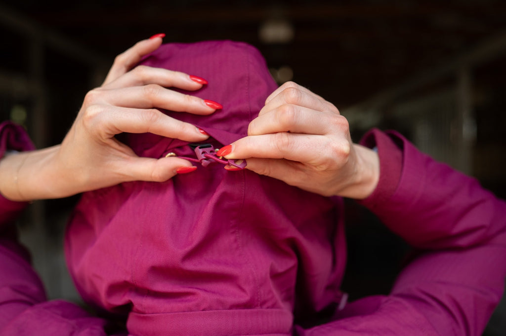 Winter Insulated Jumpsuit PRO - Raspberry