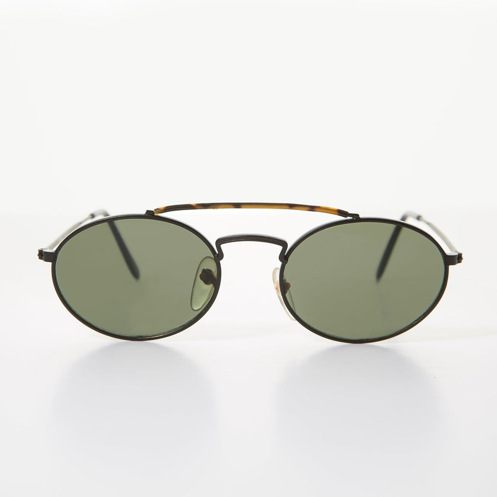 Oval Old Timey Aviator Vintage Sunglasses - Smith