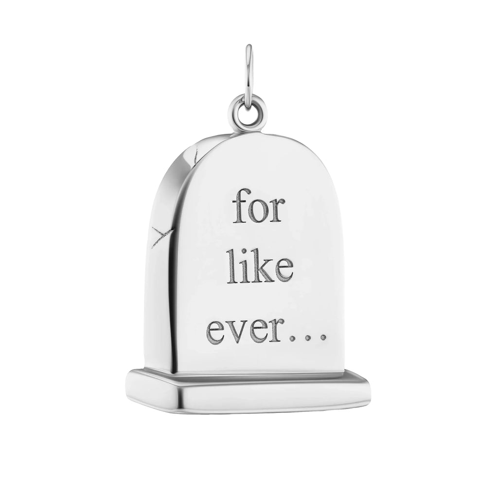 Grande Silver Gravestone Pendant
