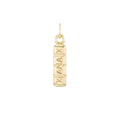 Gold Xanax Bar Pendant