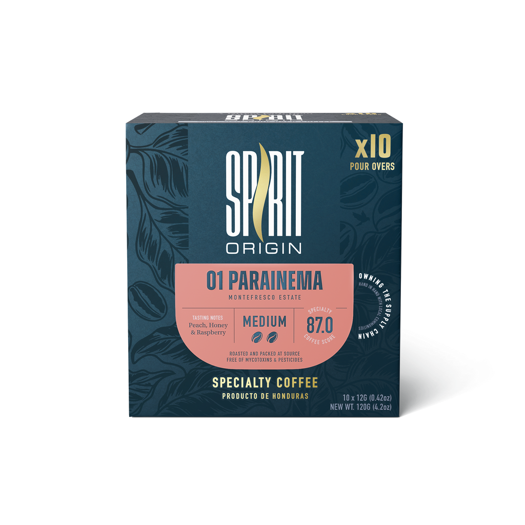 Single-Use Pour-Over Drip Bags - Parainema (Box of 10 Bags)