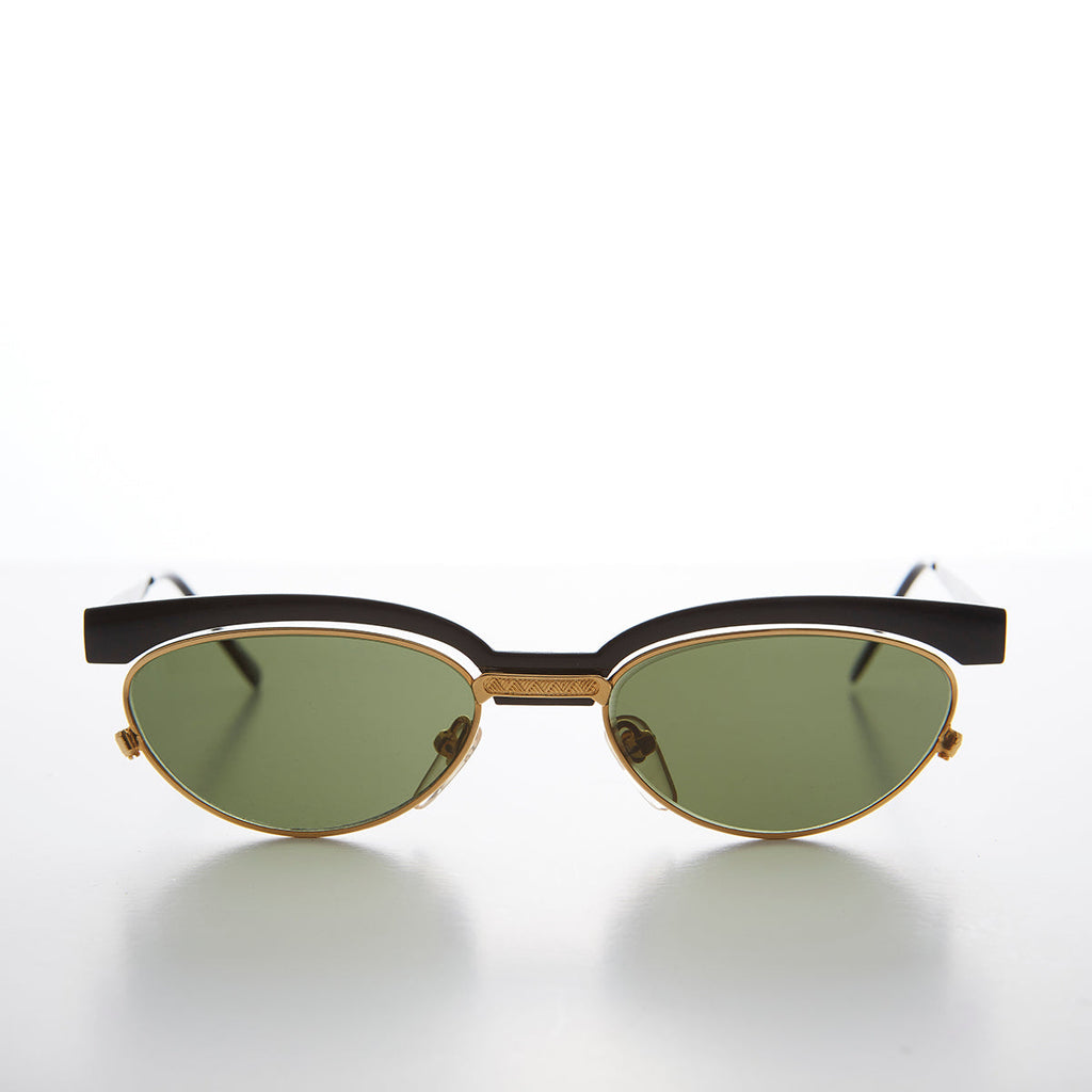 90s Floating Lens Cat Eye Vintage Sunglass - Trina 2