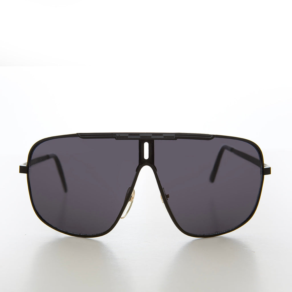 Large Square Vintage Pilot Sunglasses - Tucker