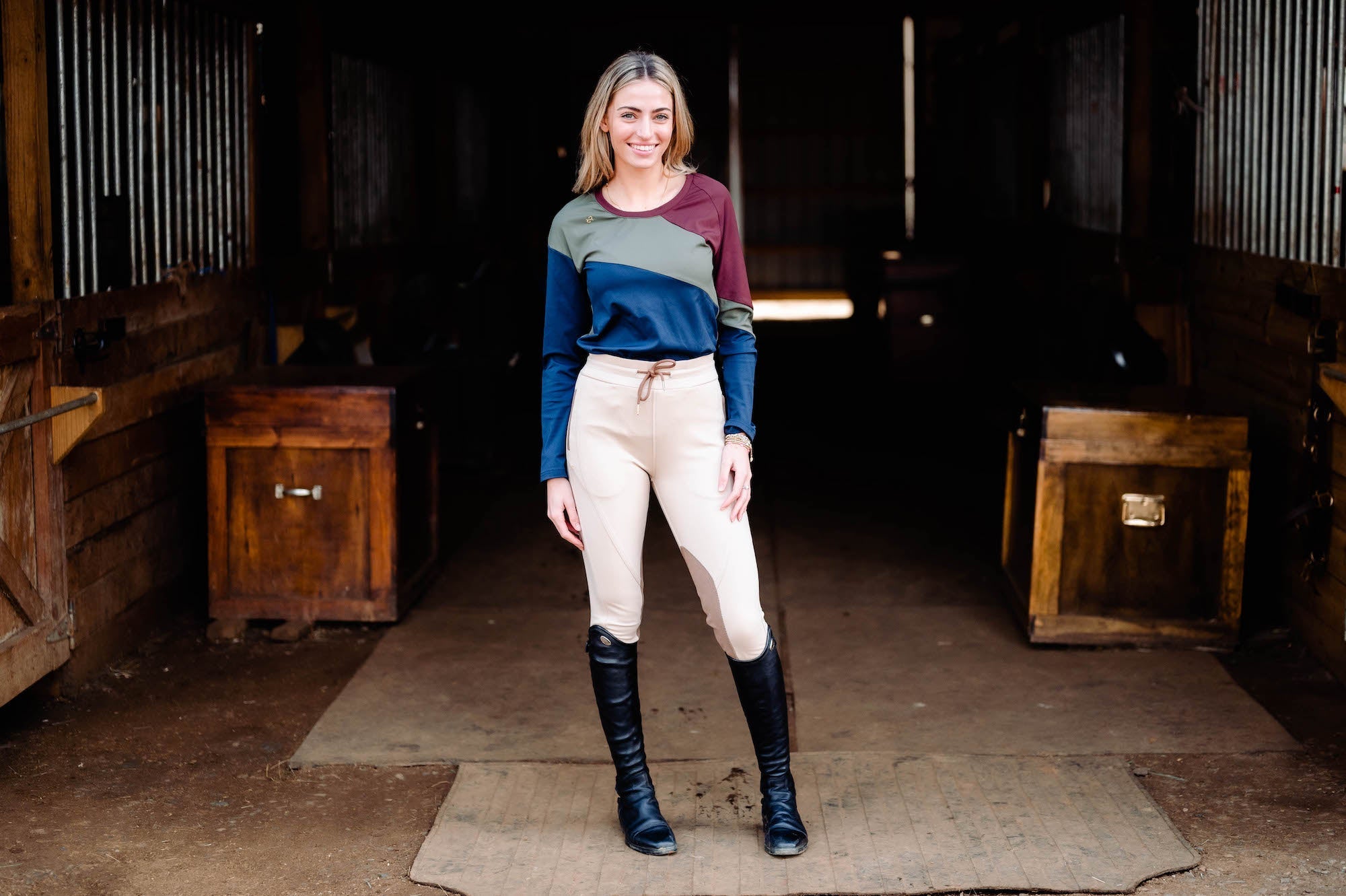 Jogger Knee Patch Breech - Tan