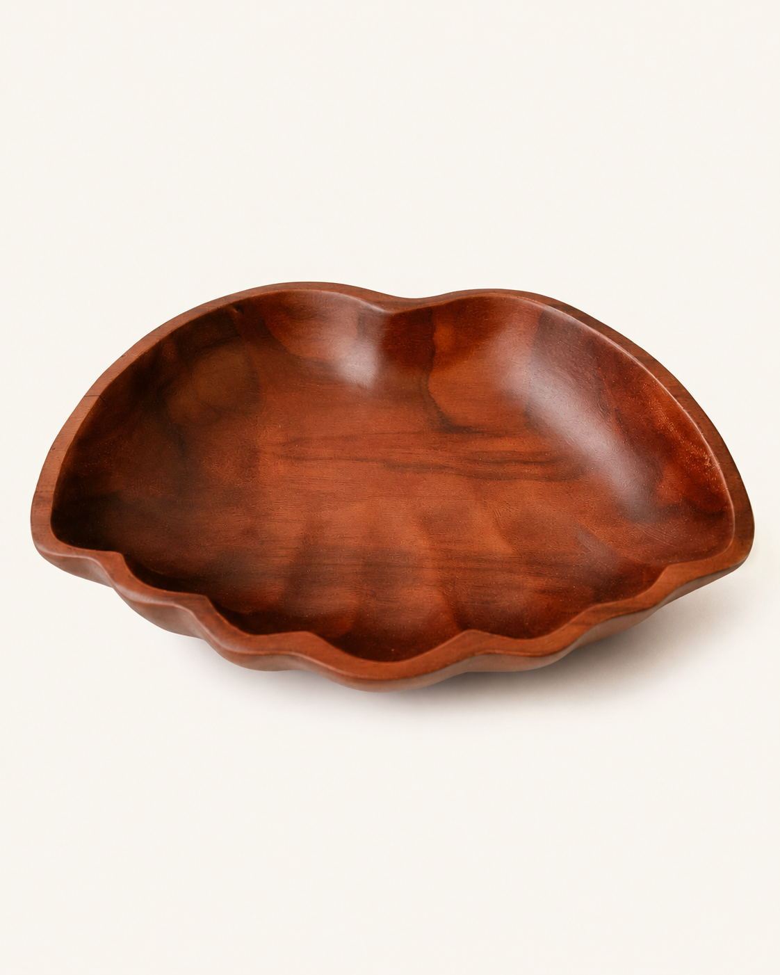Teak Fruit Bowl