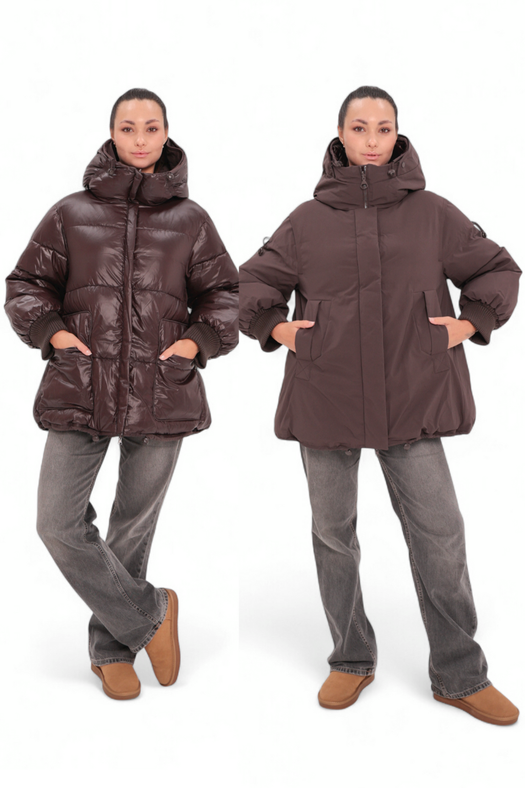 Reversible 2 in 1 Insulated Bio-Down Winter Coat