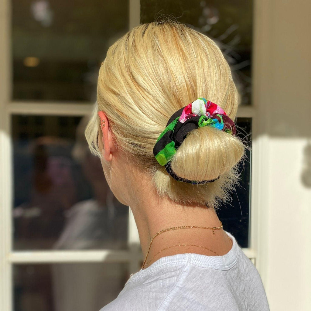 Scrunchie - Blue Print
