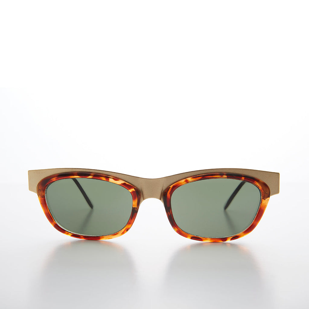 Rectangular Cat Eye Vintage Women's Sunglasses - Valentini