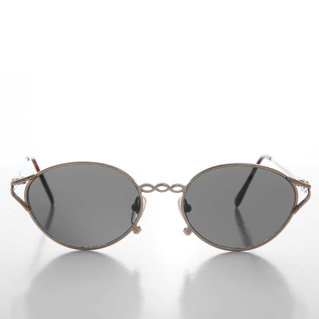 Oval Cat Eye 90s Vintage Sunglasses - Vista