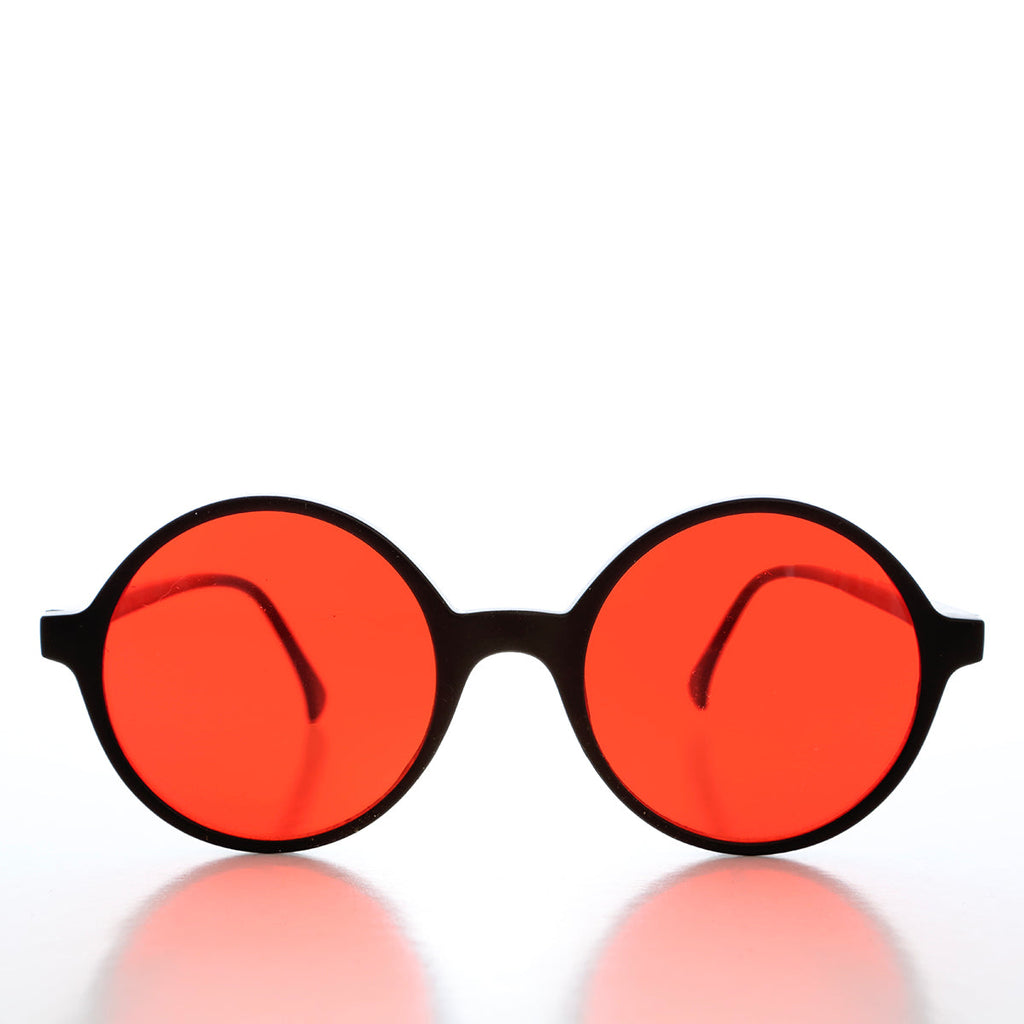 Round Sunglasses with Tinted Lenses - Viva