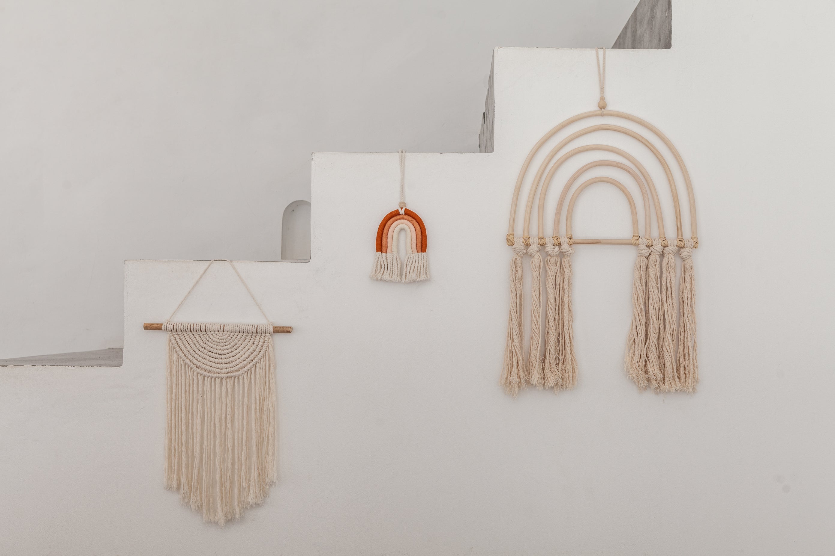 Small Macrame Rainbow