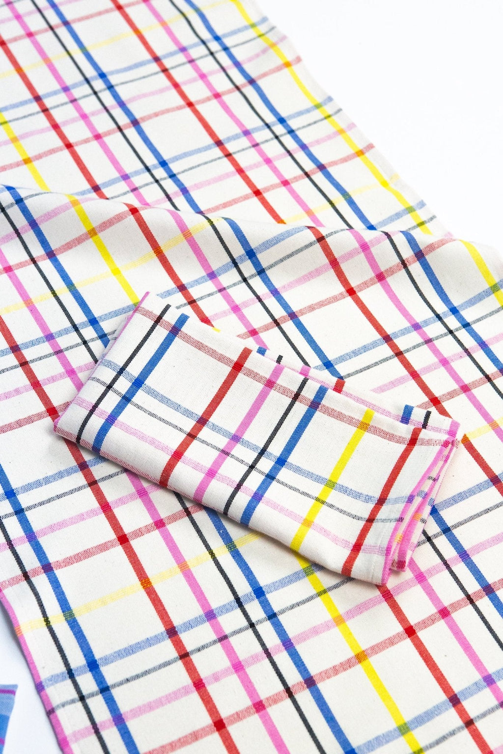 Vera Plaid Runner