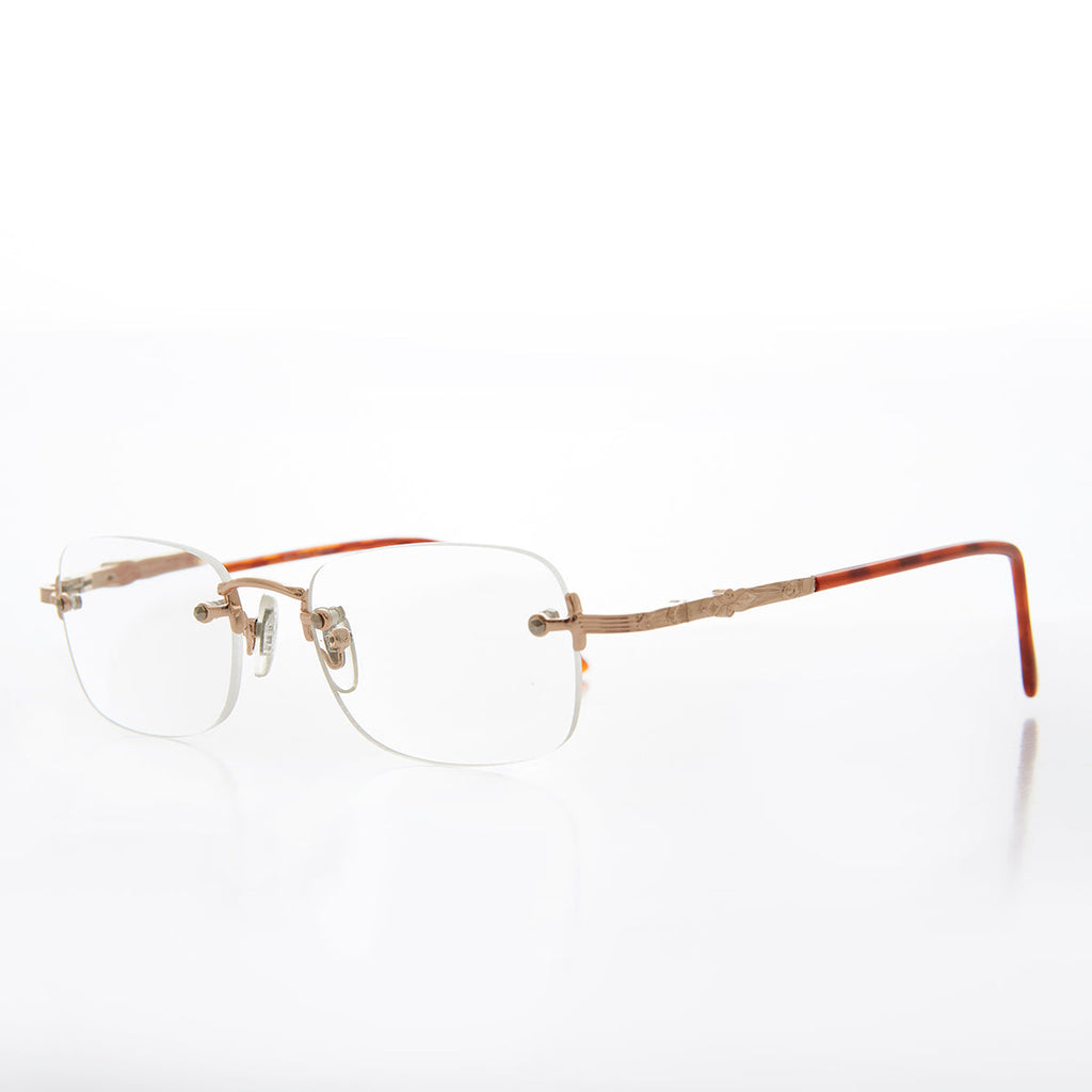 Rimless Lightweight Half Frame - Walford