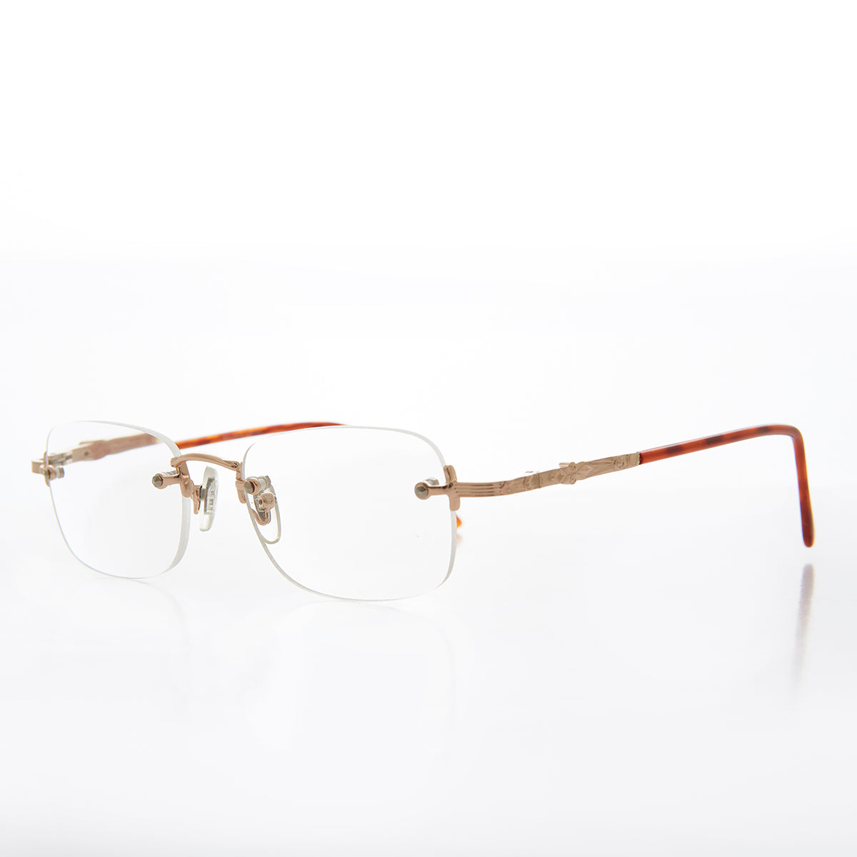 Rimless Lightweight Half Frame - Walford