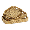 Laelia Hyacinth Woven Curved Baskets (3 Piece Set)