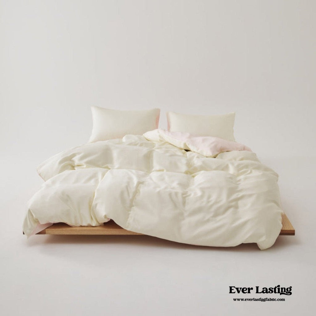 Adeline Pastel Silky Cooling TENCEL™ Bedding Set / Blue