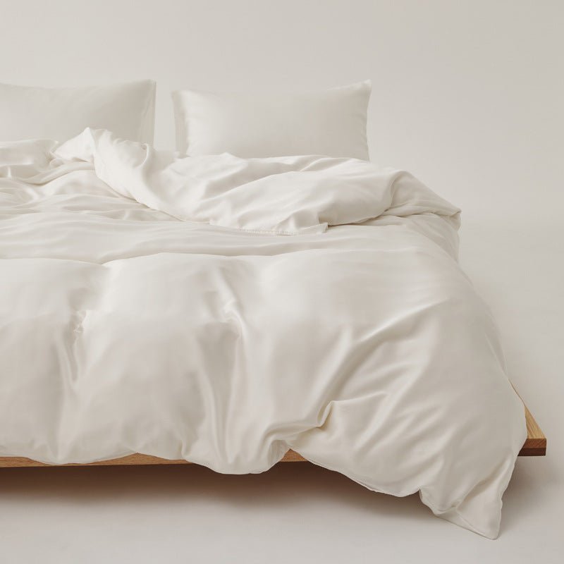 Adeline Pastel Silky Cooling TENCEL™ Bedding Set / Brown