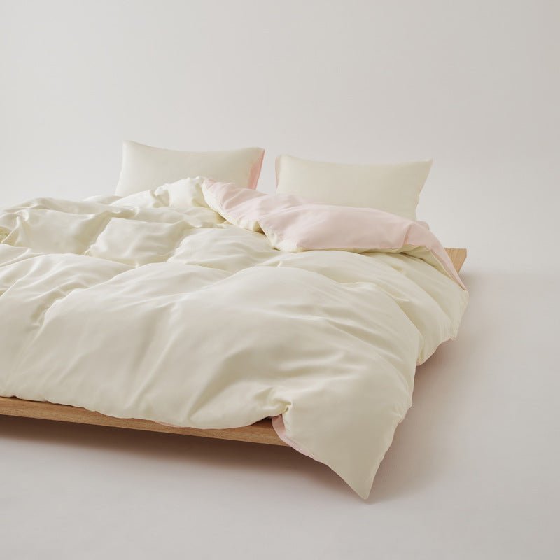 Adeline Pastel Silky Cooling TENCEL™ Bedding Set / Gray