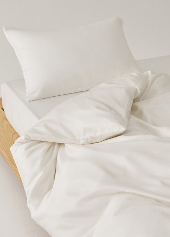 Adeline Pastel Silky Cooling TENCEL™ Bedding Set / Brown