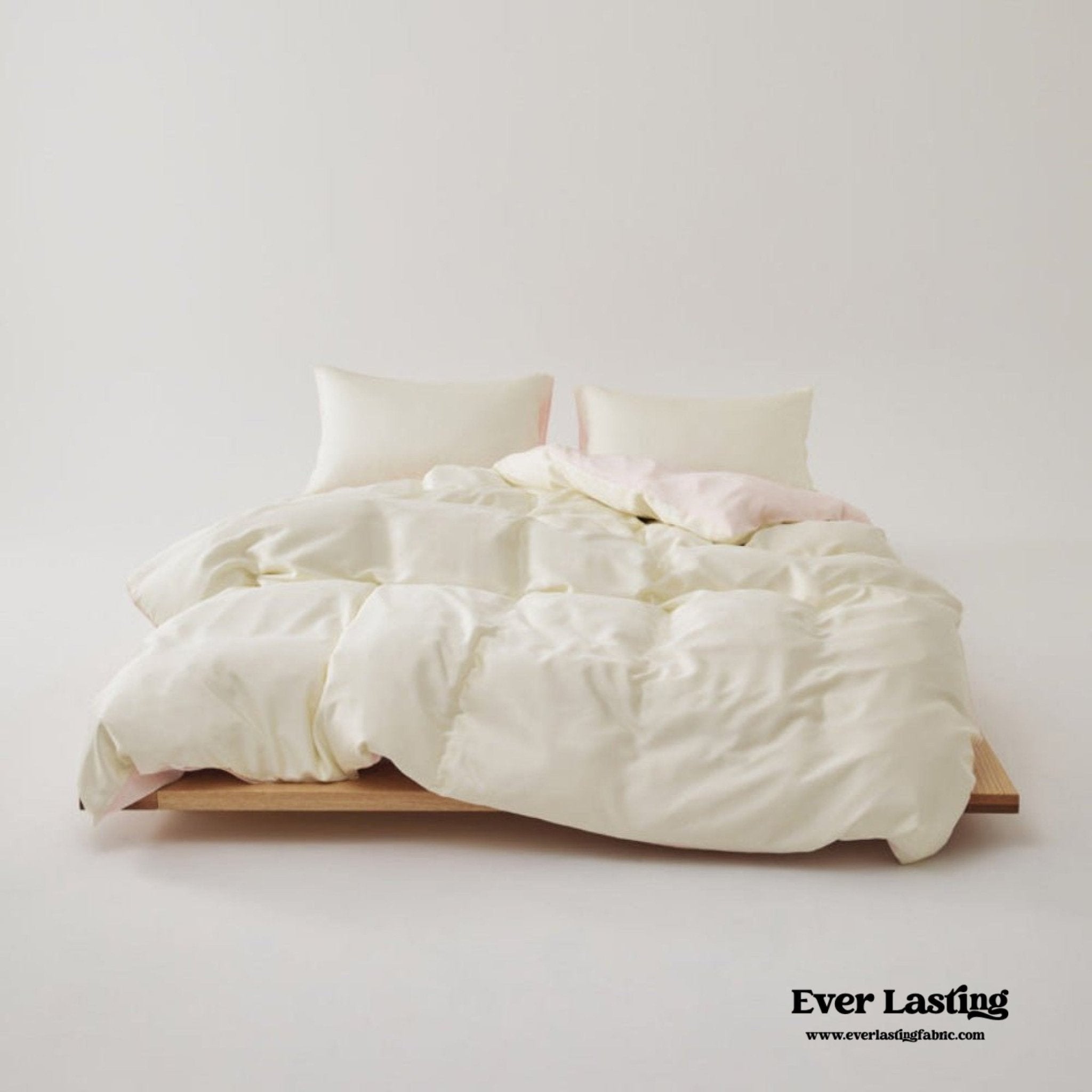 Adeline Pastel Silky Cooling TENCEL™ Bedding Set / Coffee