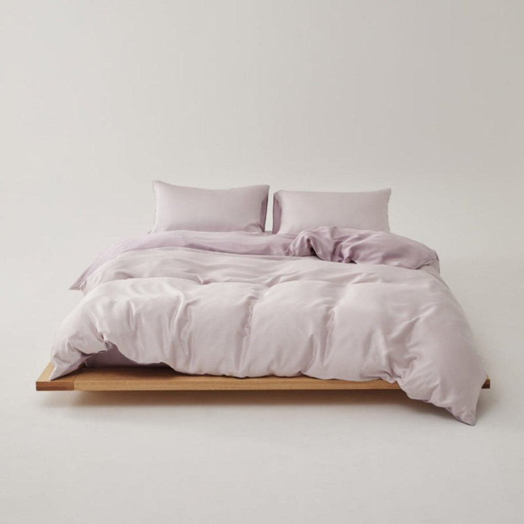 Adeline Pastel Silky Cooling TENCEL™ Bedding Set / Cream