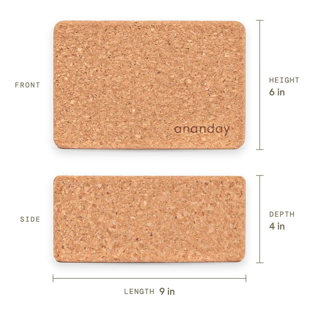 Cork Yoga Block