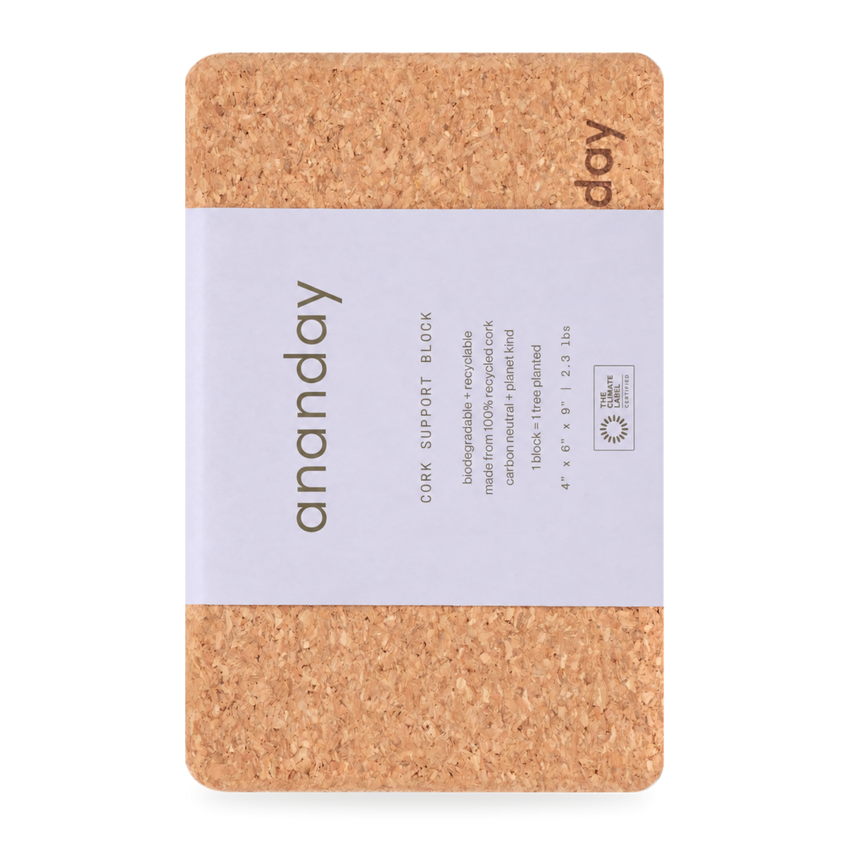Cork Yoga Block