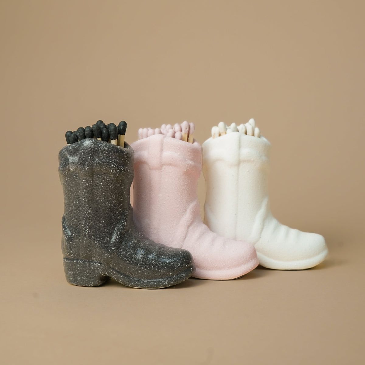 cowboy boot match holder + striker