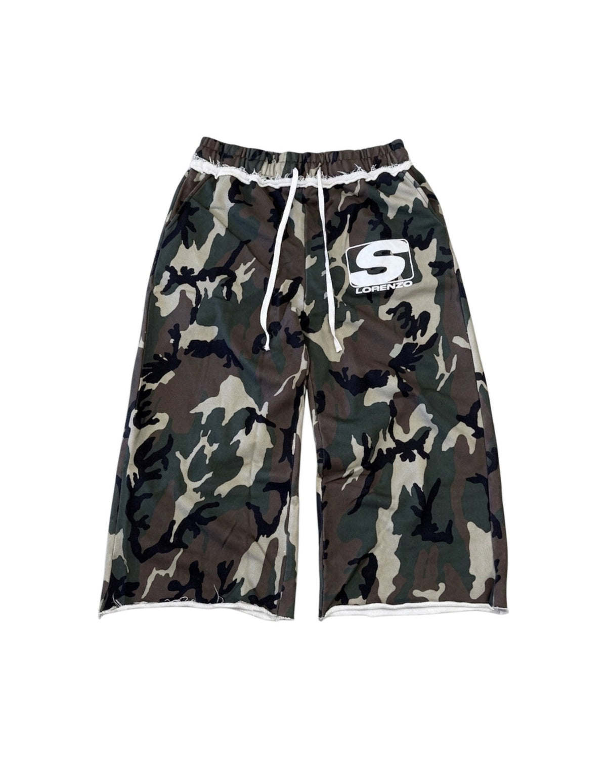 CAMO 3/4 SHORTS