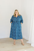 The Savana Midi Dress in Winter Blossom