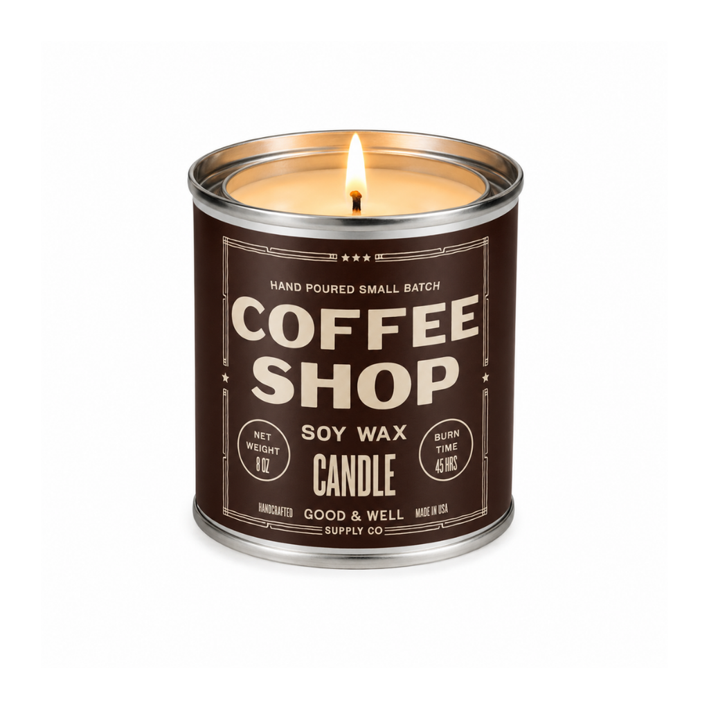Coffee Shop Happy Place Candle