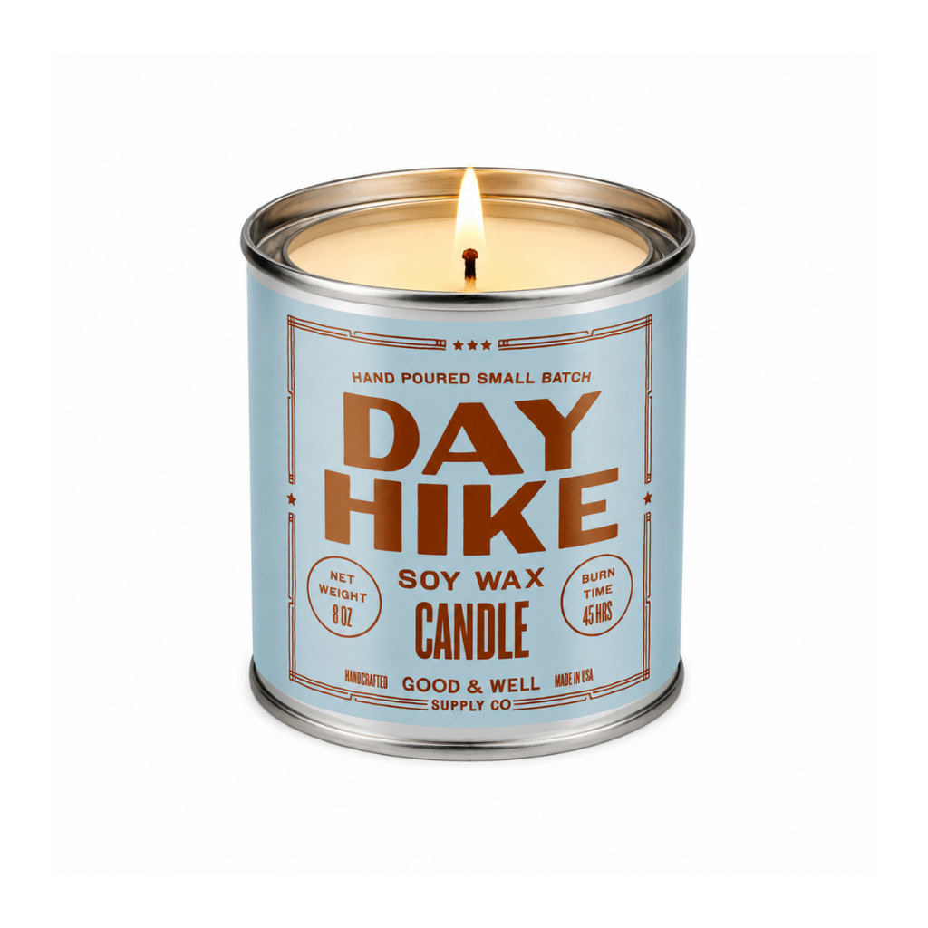 Day Hike Happy Place Candle