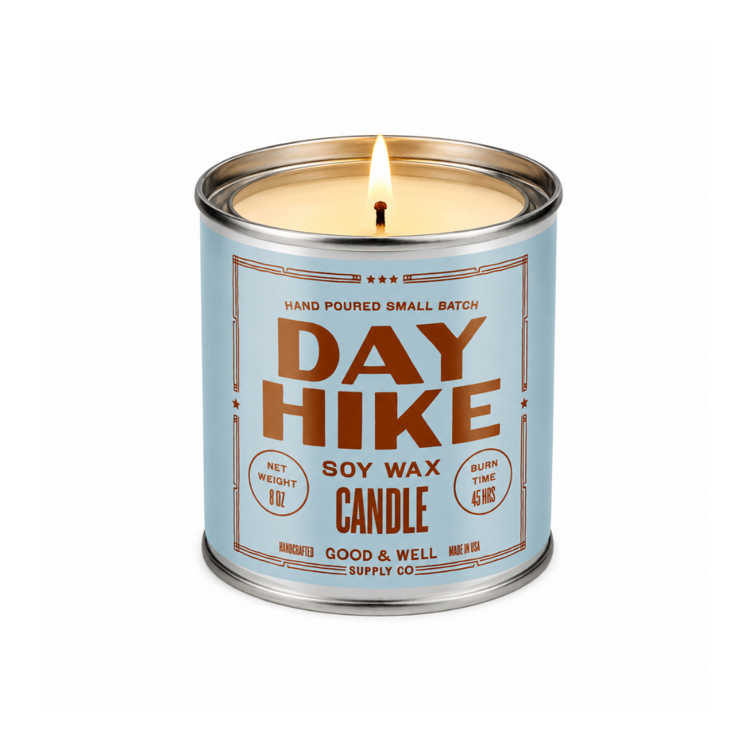 Day Hike Happy Place Candle