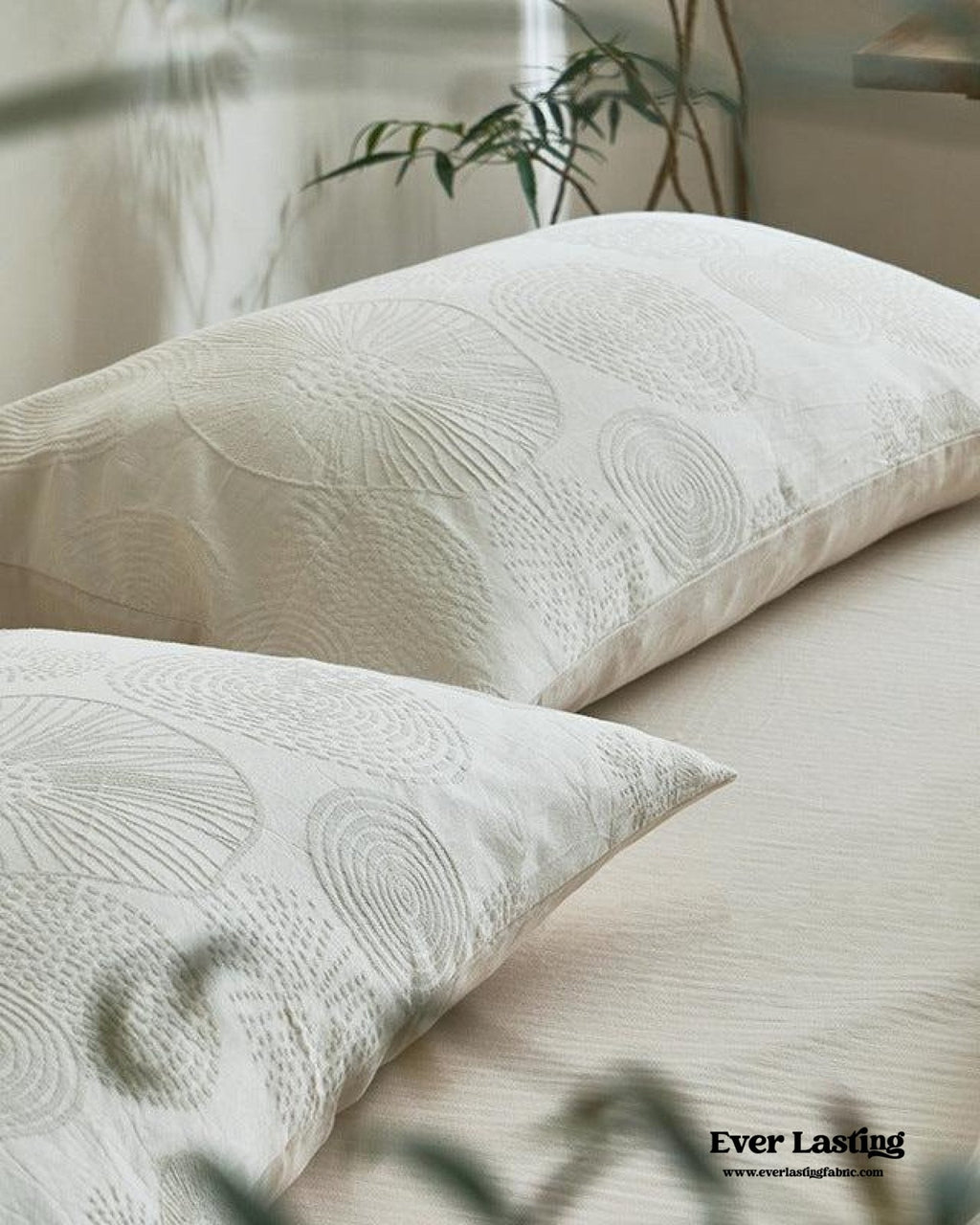 Elin Tencel Silky Jacquard Bedding Set / Garden