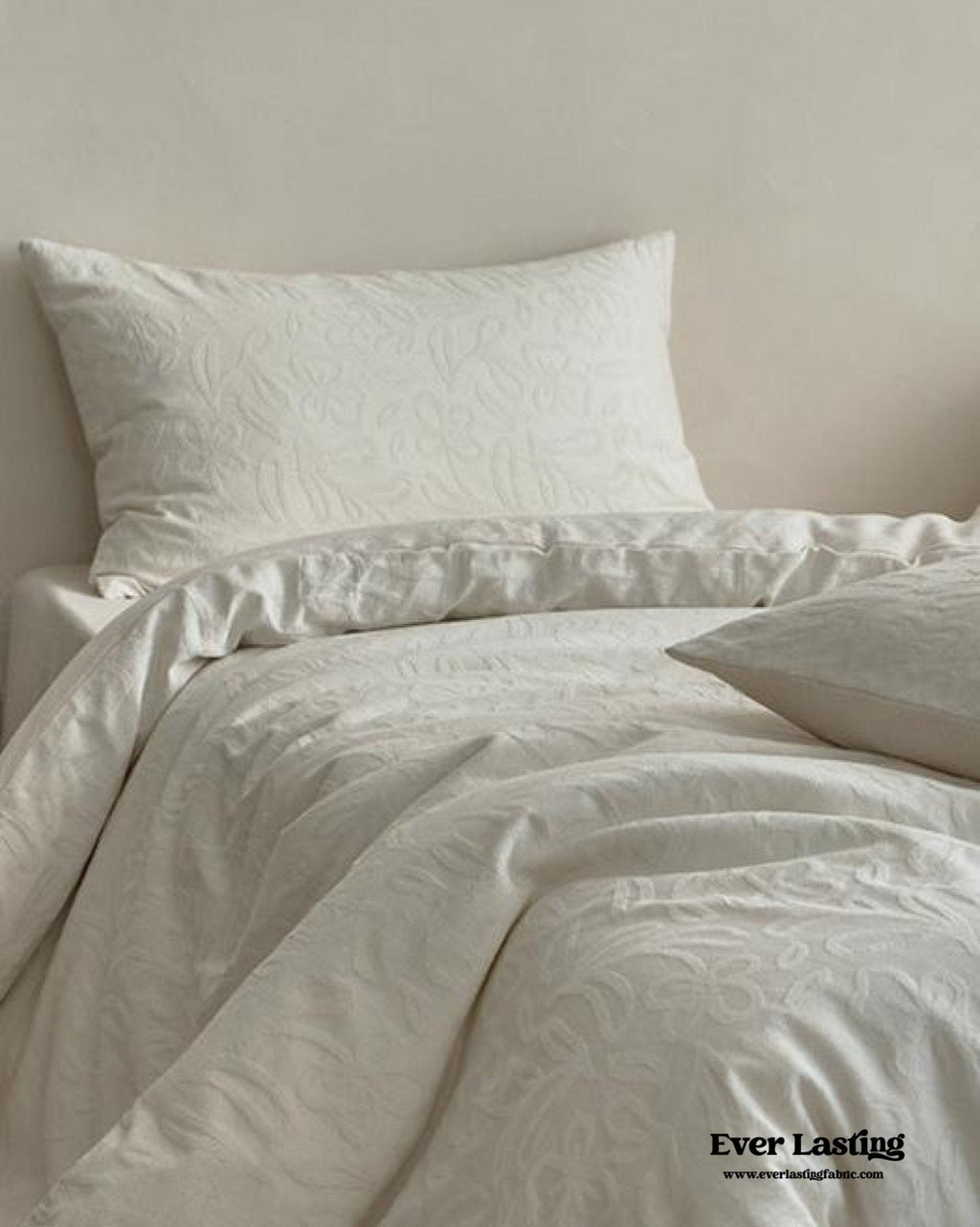 Elin Tencel Silky Jacquard Bedding Set / Garden