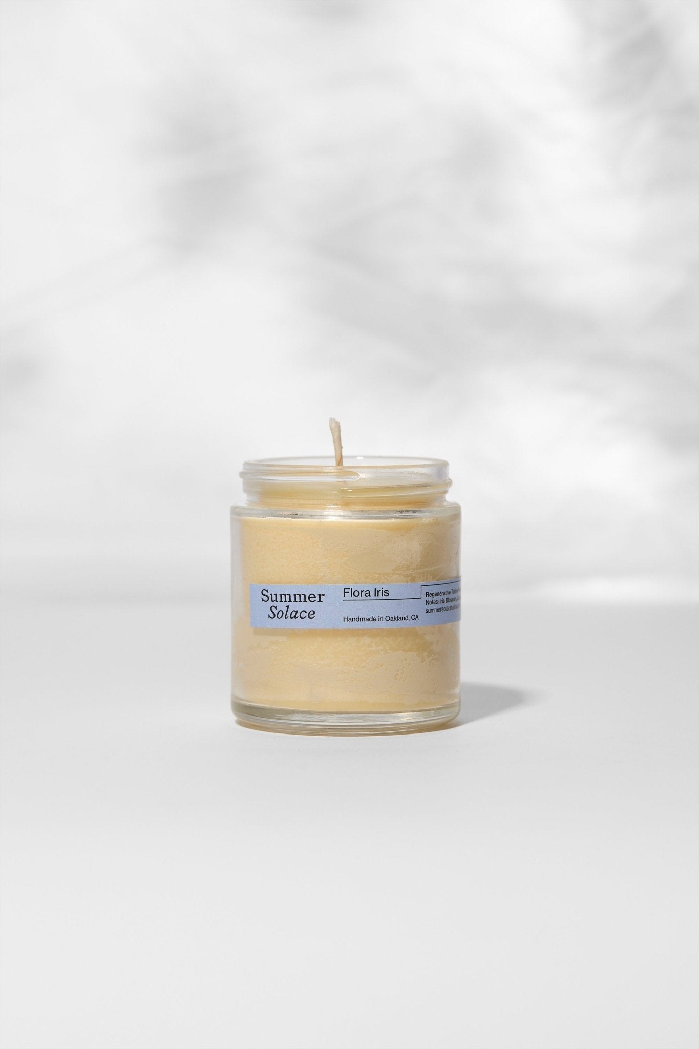 Flora Iris – Travel Candle | Orris Root & Palo Santo