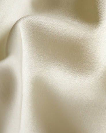 French Pleated Ruffle Bedding Set / Cream