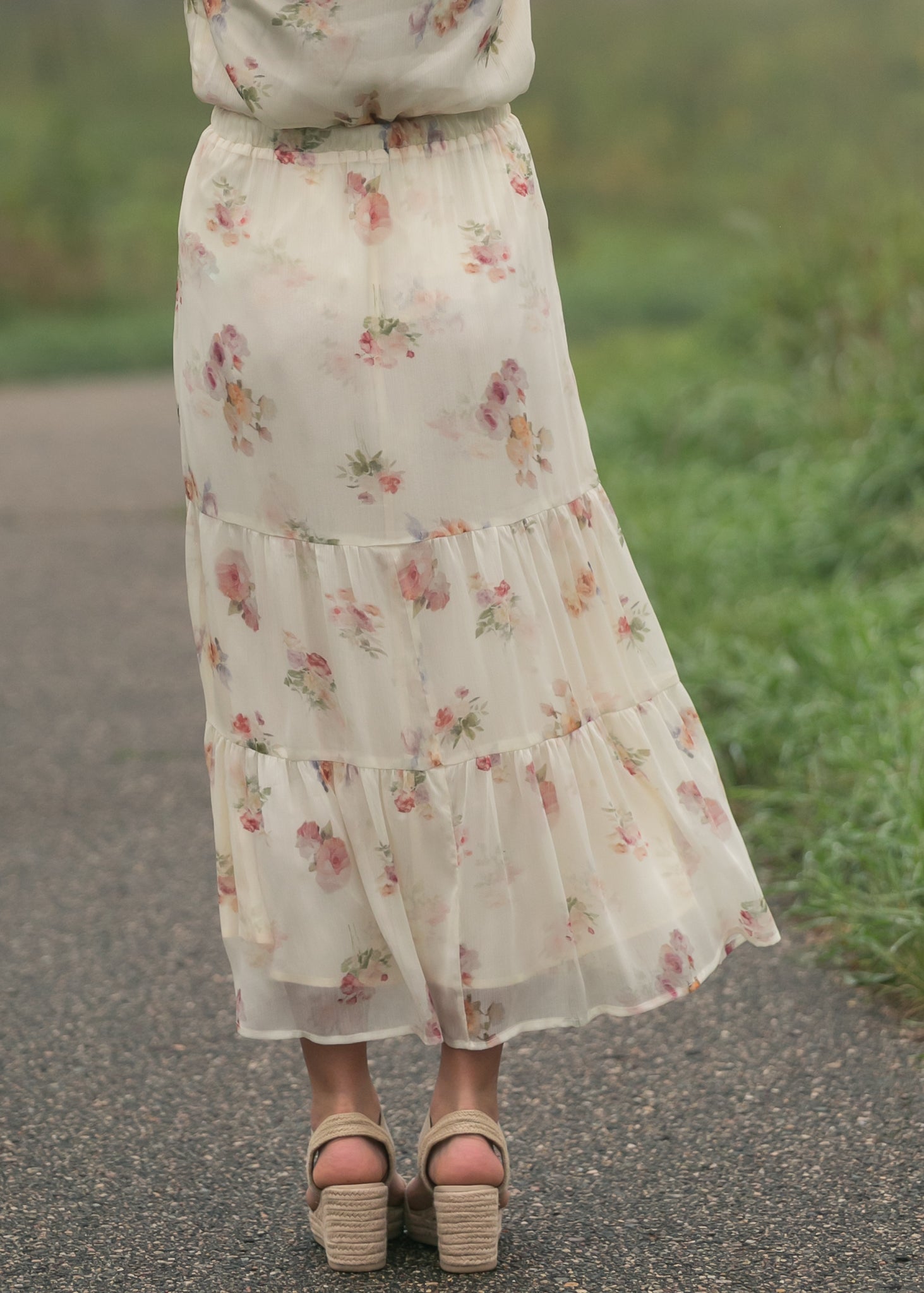 Helena Tiered Maxi Skirt