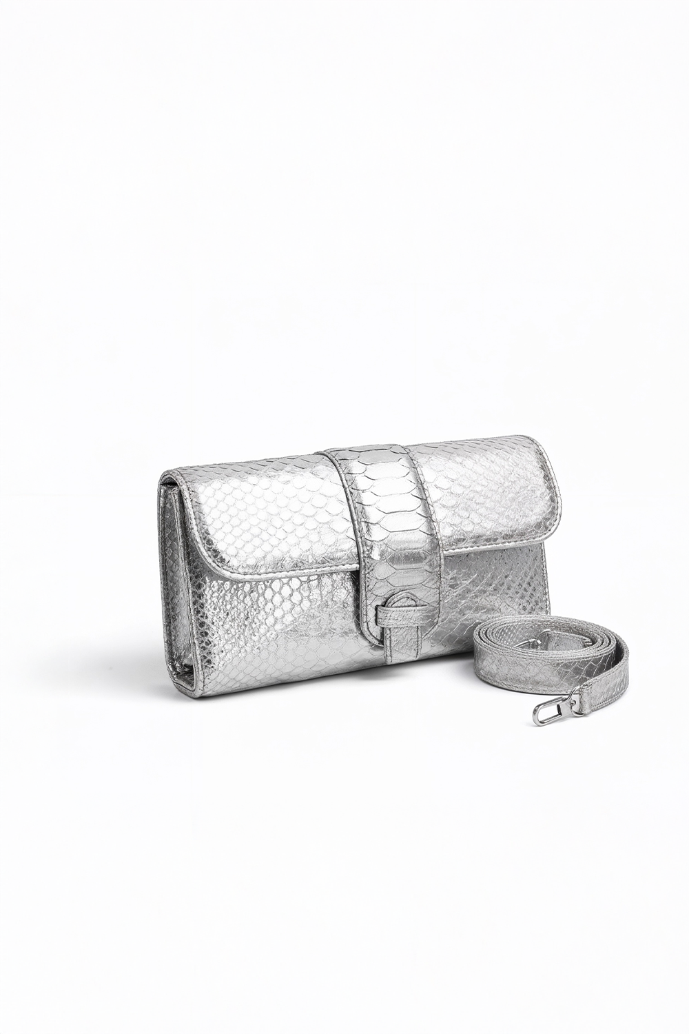 Rita Small in Metallic Silver